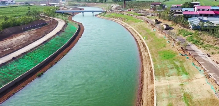 長葛市清潩河治理項目在潔爾康采購PVC供水管及PVC管件